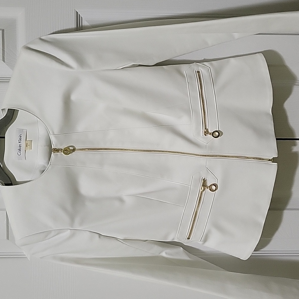 Calvin Klein White Blazer